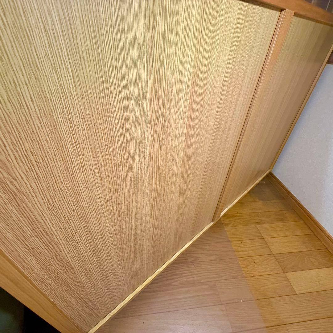 無印良品 廃盤 チェスト４段 幅１２０ｃｍ　オーク材