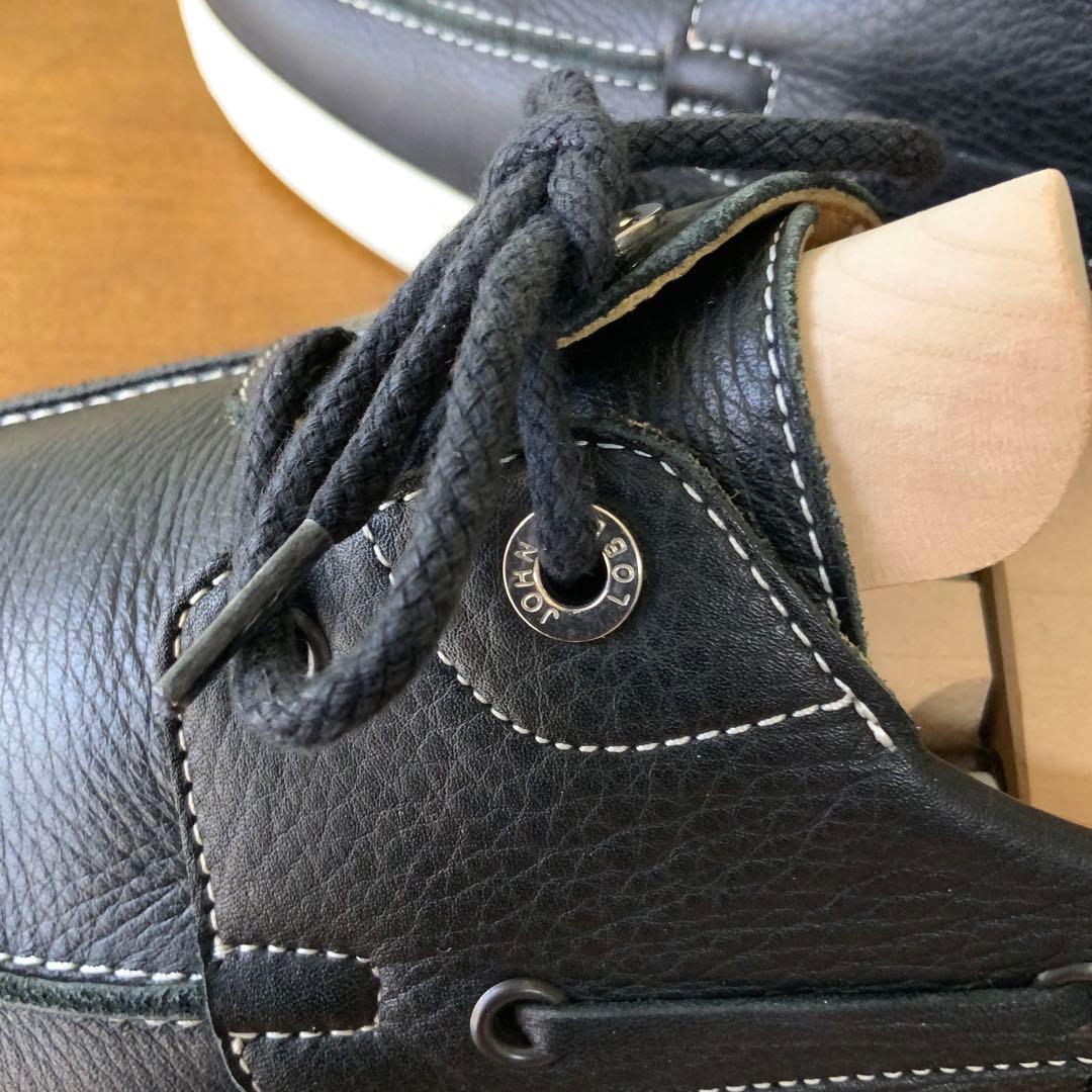 JOHN LOBBジョンロブ PIER デッキシューズ 7 ネイビー 極美品