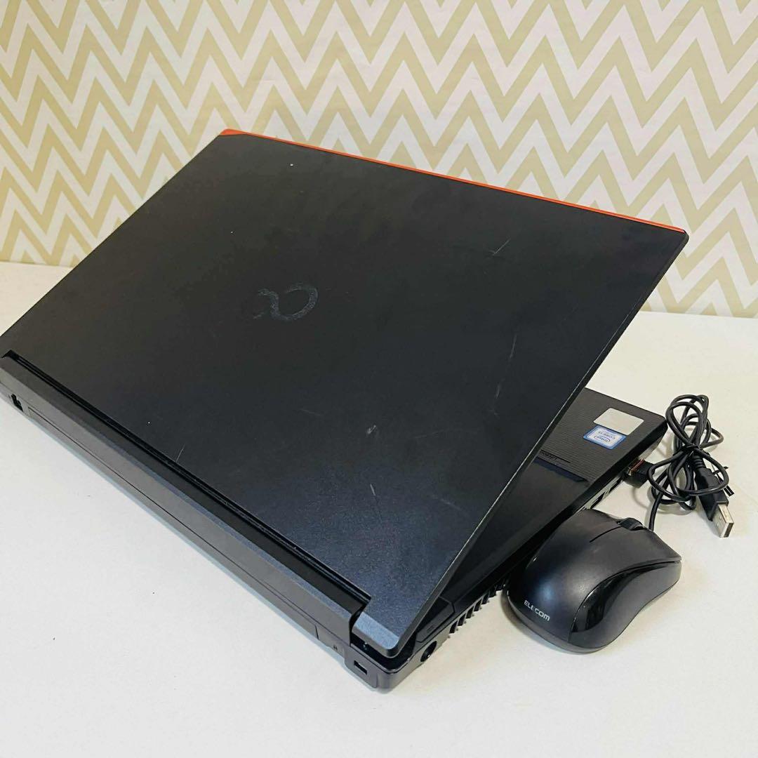 T4 FujitsuノートパソコンSSD第7世代 Windows11オフィス付き