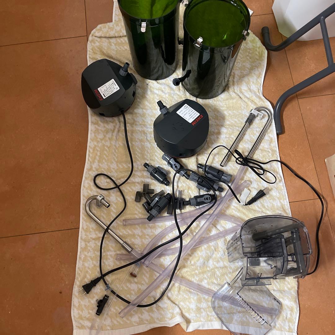 早い者勝ち！！アクリル水槽用パーツと照明器具セット