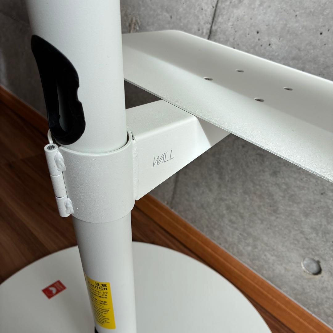 WALL A2 LOW TYPE テレビスタンド 白 キャスター付き