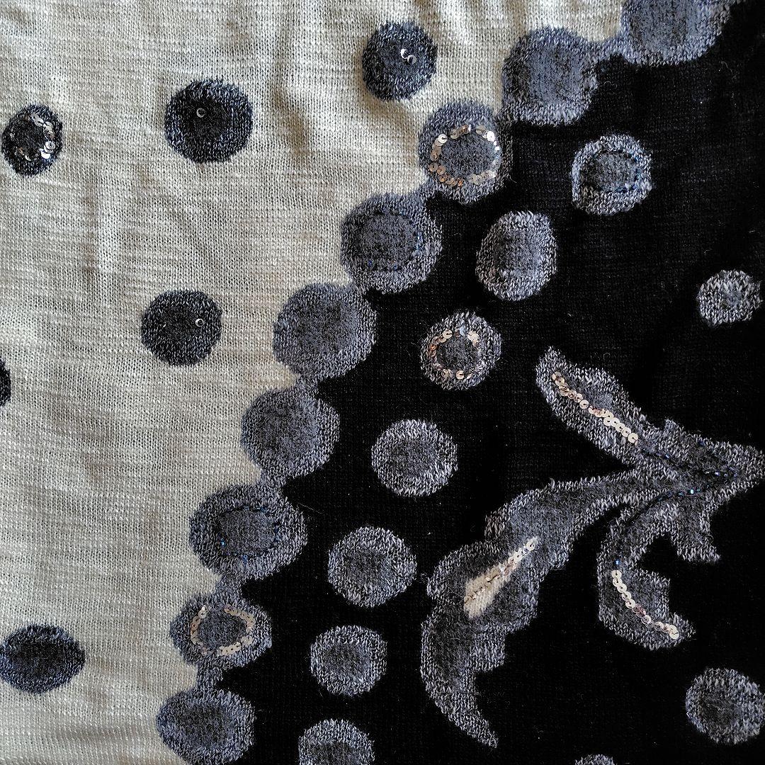 美品★HIROKOKOSHNO★コシノヒロコ★ニットチュニック　38