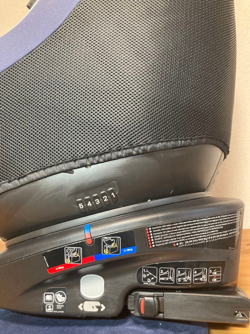 Joie アーク360° チャイルドシート ISOFIX 新生児パッド　回転式