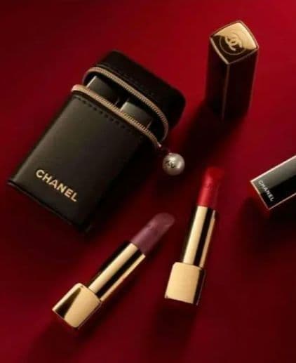 最終値下げシャネルCHANEL口紅レペルルポーチとリップ2本セット新品未使用正規
