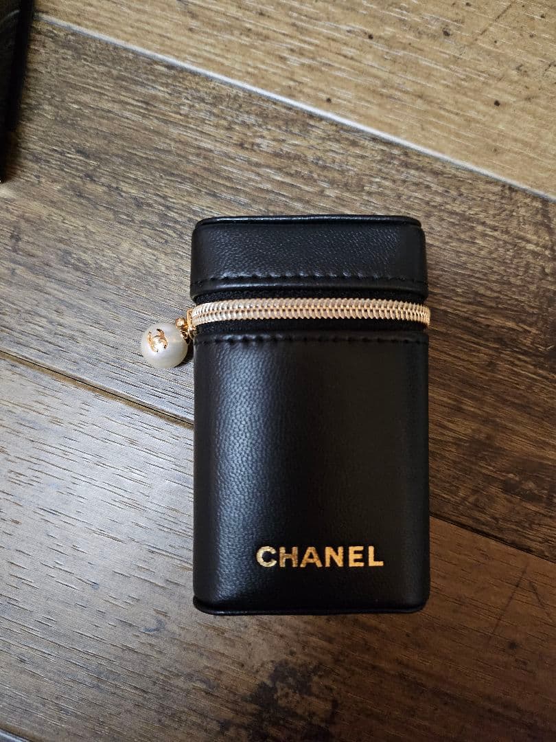 最終値下げシャネルCHANEL口紅レペルルポーチとリップ2本セット新品未使用正規