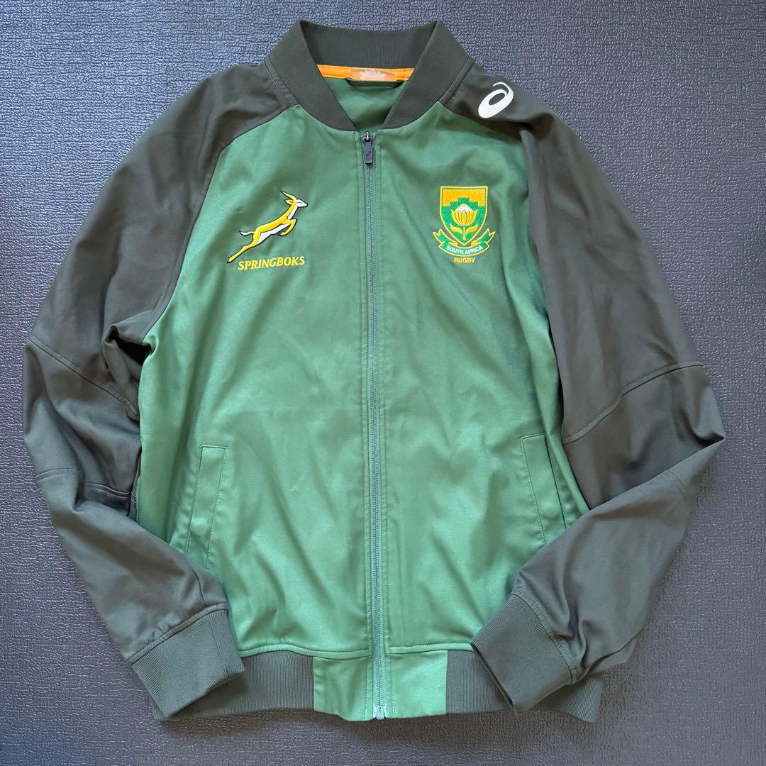 【美品】ラグビー 南アフリカ スプリングボクス プレゼンテーションジャケット