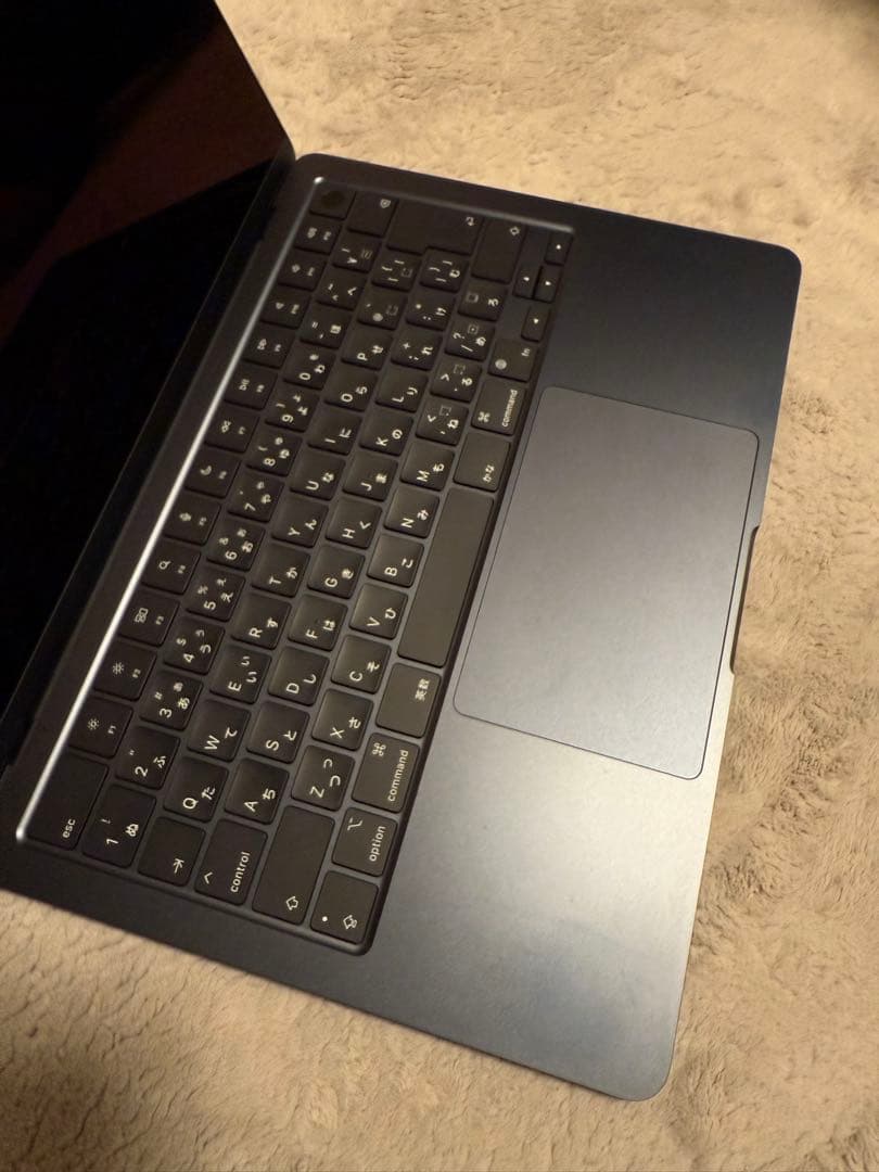 MacBook Air m2 13.6インチミッドナイト8GBSSD 512GB