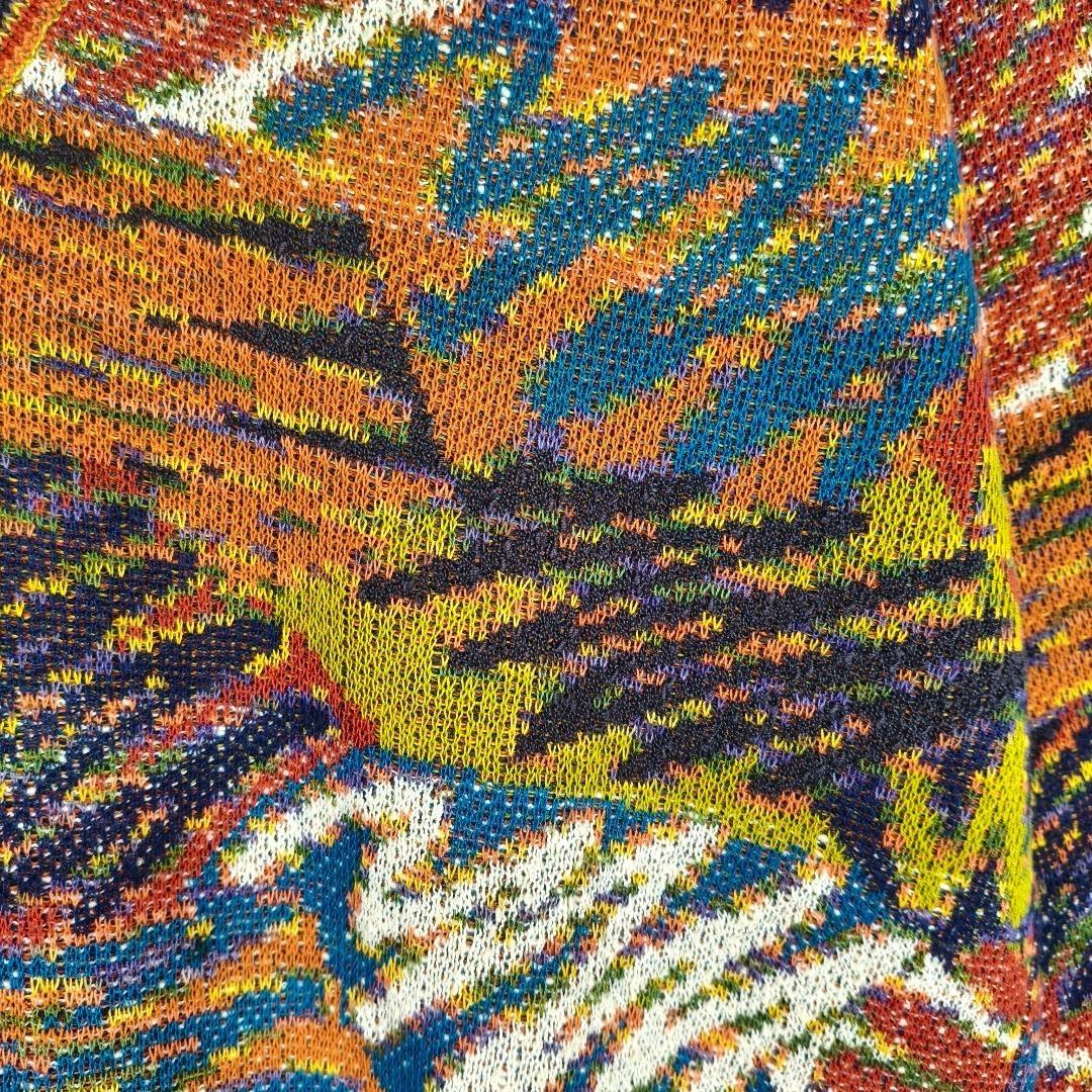 希少柄 ヴィンテージ Y2K ミッソーニ 総柄 グラフィック ニット セーター