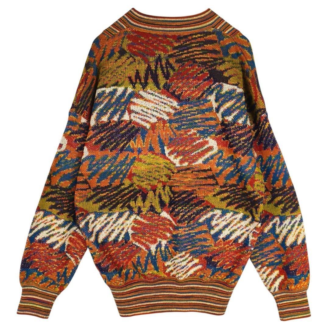 希少柄 ヴィンテージ Y2K ミッソーニ 総柄 グラフィック ニット セーター