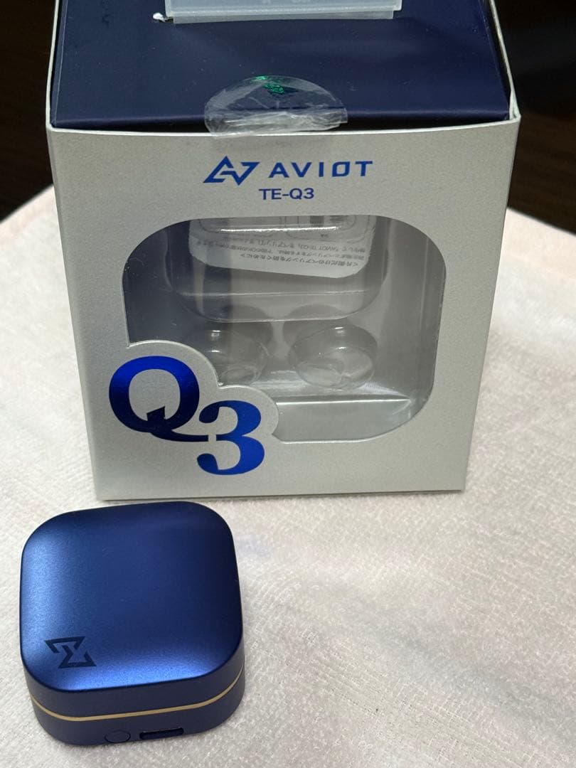AVIOT TE-Q3 ネイビー ワイヤレスイヤホン