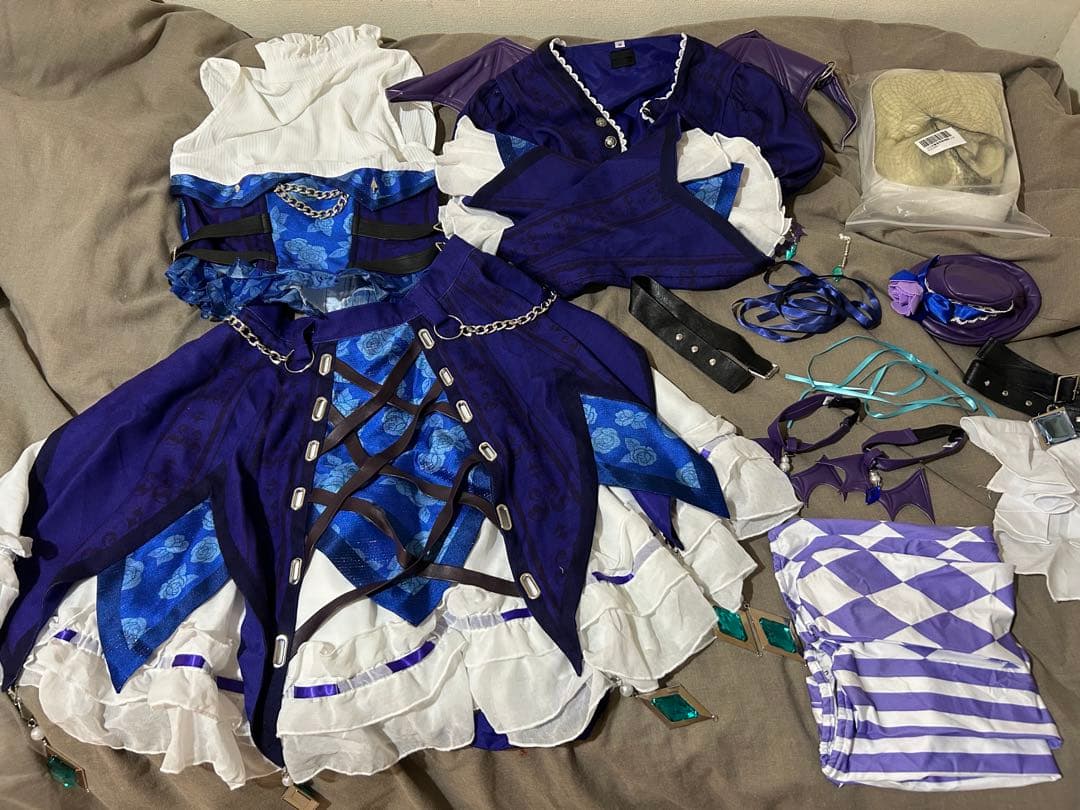アイカツ　藤堂ユリカ　コスプレ　ゴスマジックコーデ　三分妄想　ウィッグ付き
