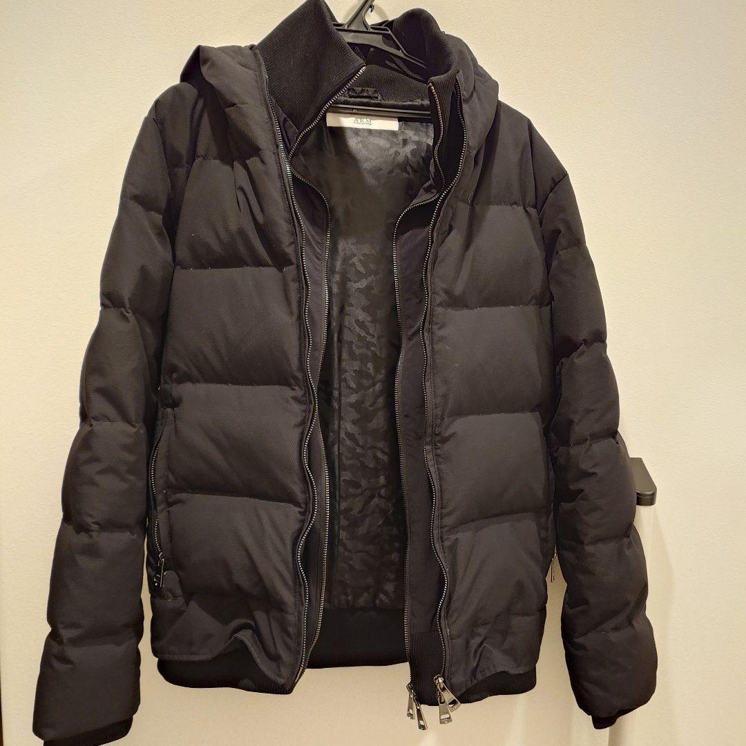 最終値AKM Contemporary スタンドネックレイヤードダウンジャケット