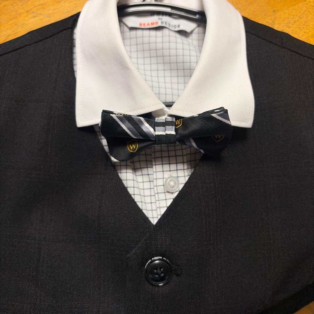 waltz by BEAMS DESIGN フォーマルスーツ☆ベスト＆蝶ネクタイ