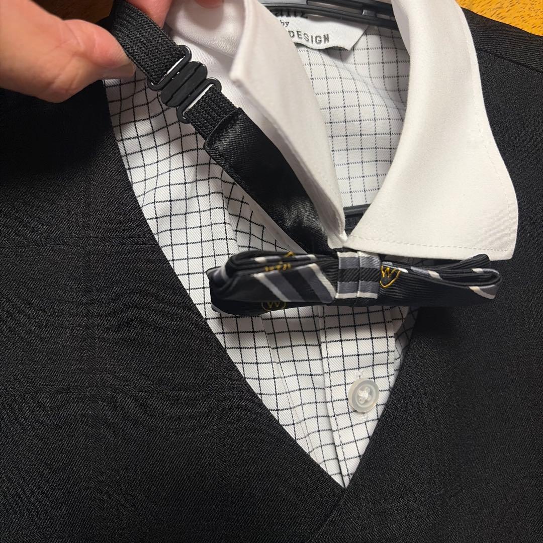 waltz by BEAMS DESIGN フォーマルスーツ☆ベスト＆蝶ネクタイ