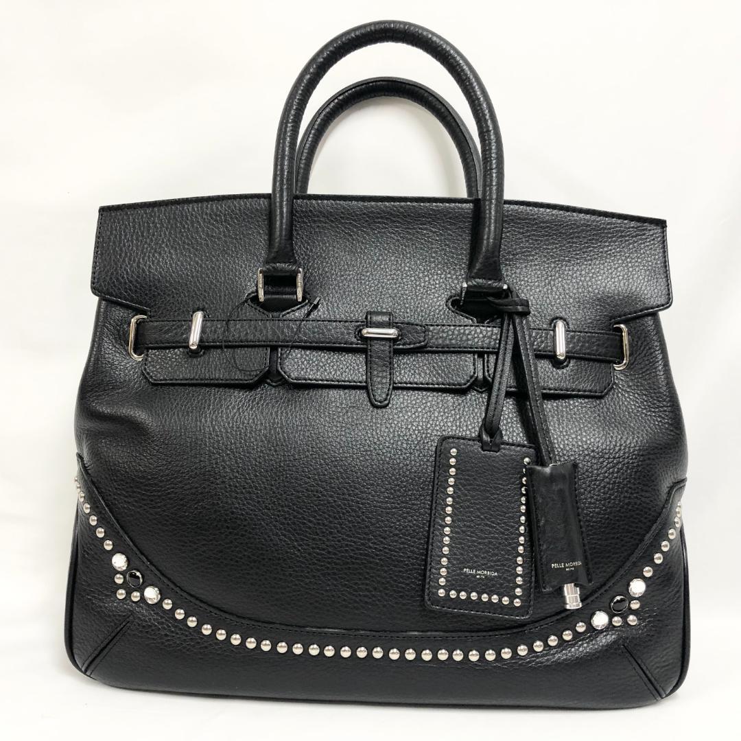 ○★新品未使用　PELLE MORBIDA　ロンドン　フラップボストンバッグ M