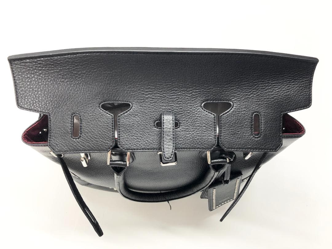 ○★新品未使用　PELLE MORBIDA　ロンドン　フラップボストンバッグ M