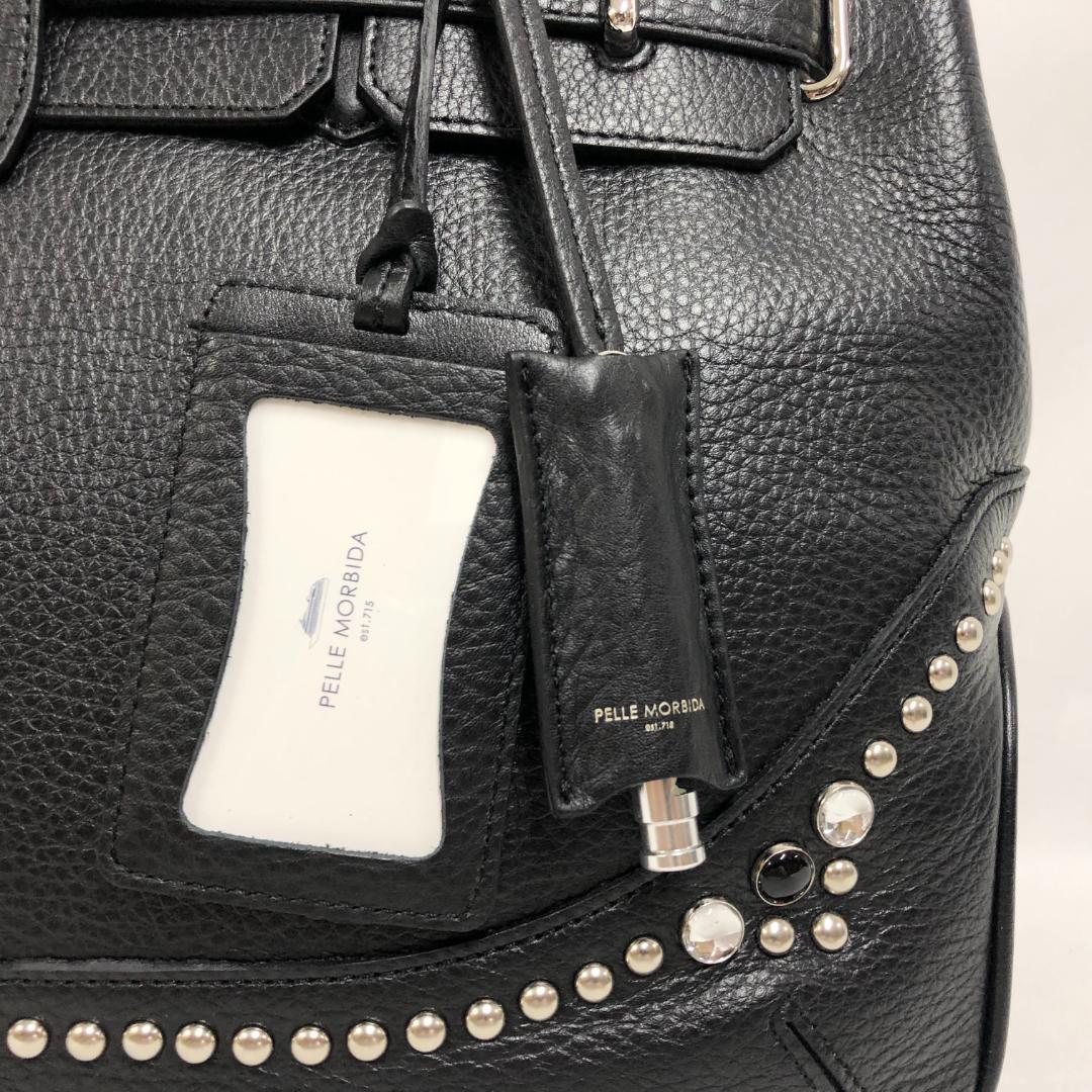 ○★新品未使用　PELLE MORBIDA　ロンドン　フラップボストンバッグ M