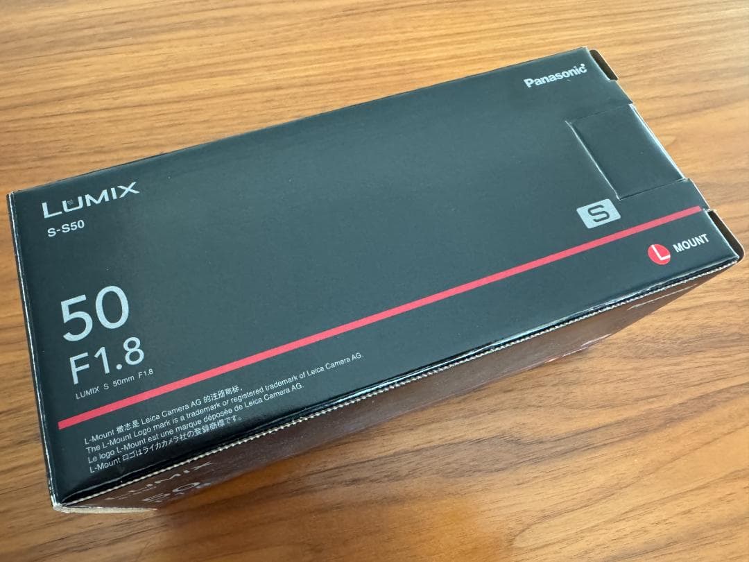 LUMIX S 50mm F1.8 Sシリーズ 単焦点レンズ Lマウント