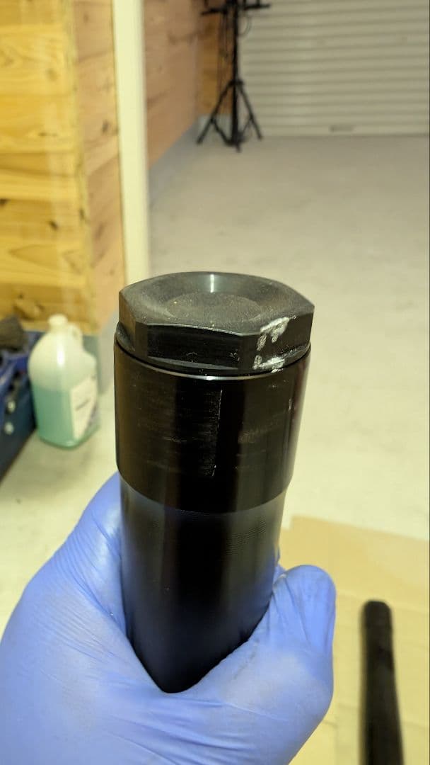 モンキー125純正サスペンションフォーク ブラックコバルト