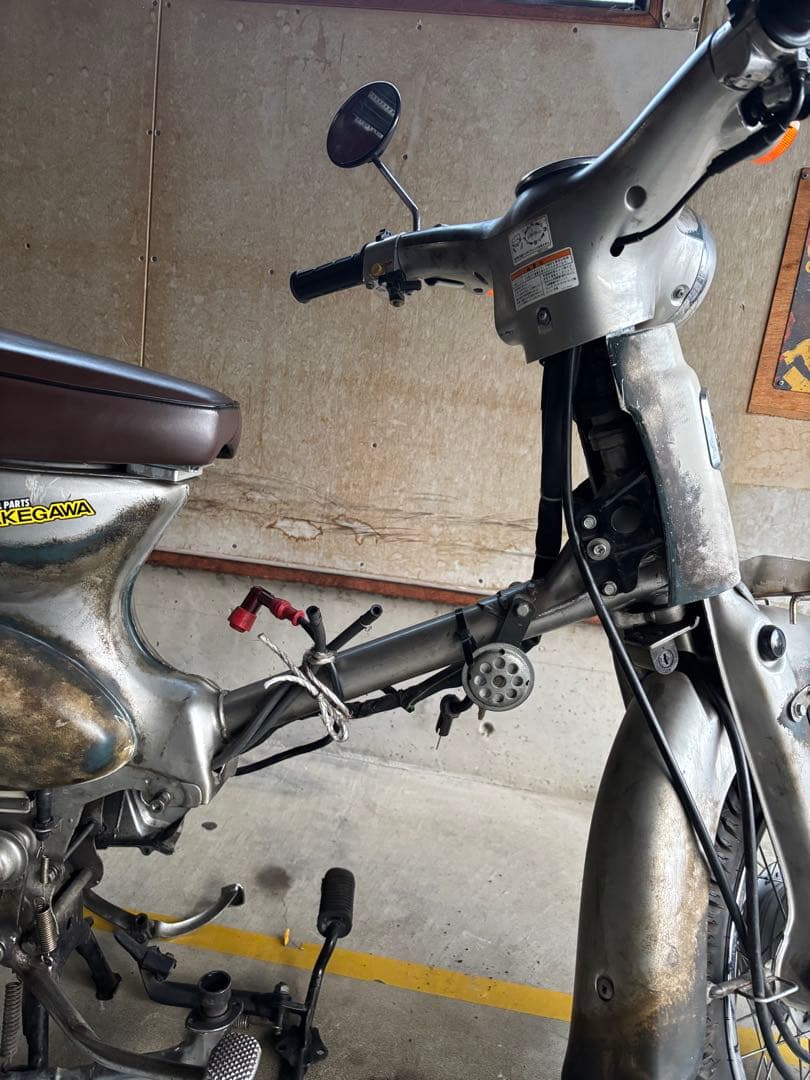 Ｋ*3様 リトルカブc50 車体　不動　レストアベース　エンジン無し　引き取り希