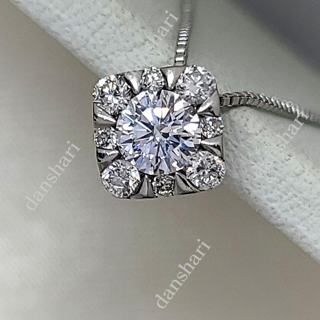 上質ダイヤ/Pt950.850/ヴァンドーム青山/ダイヤモンドネックレス/激レア