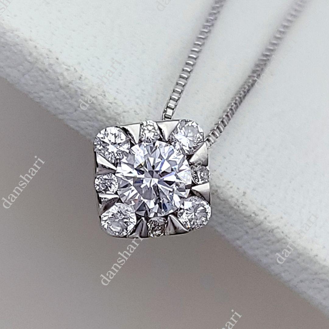 上質ダイヤ/Pt950.850/ヴァンドーム青山/ダイヤモンドネックレス/激レア