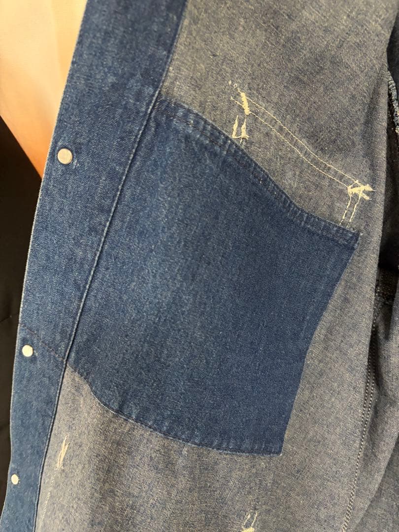 80s USA製 Carhartt カーハート カバーオール チョアコート L