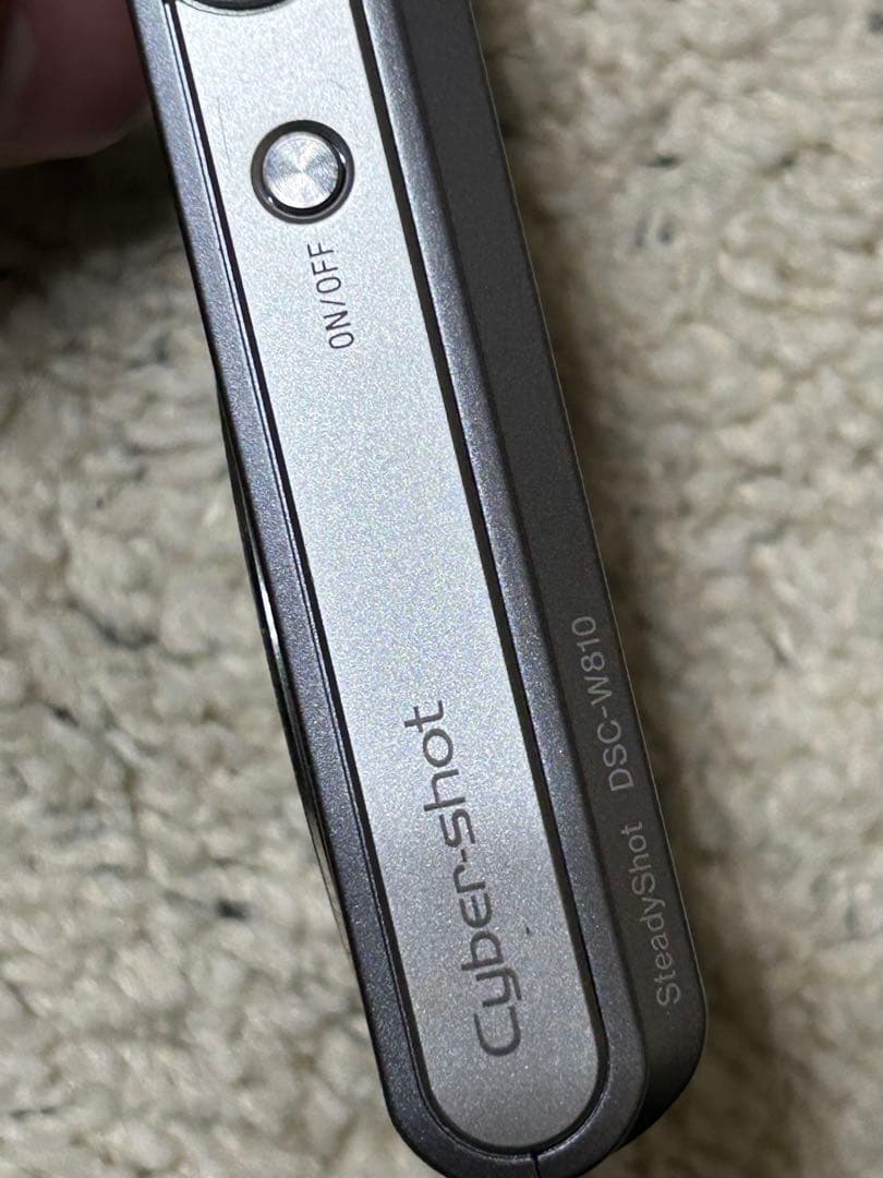 デジタルカメラ SONY CyberShot SteadyShot DSC-W810