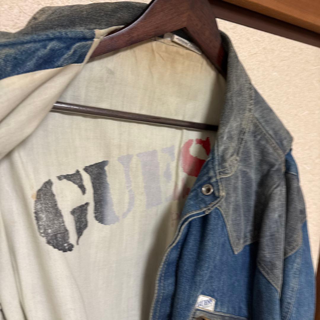 GUESS デニムジャケット Back to the future