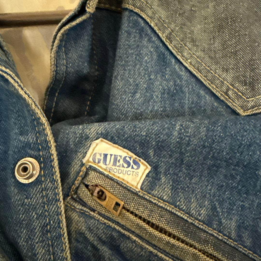 GUESS デニムジャケット Back to the future