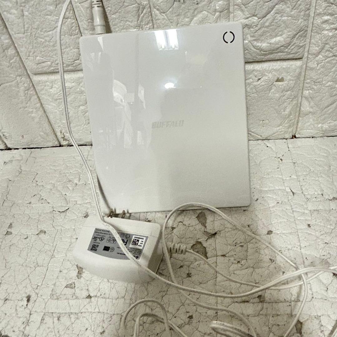 【美品】BUFFALO ラクレコ RR-PW1-WH/N ホワイト