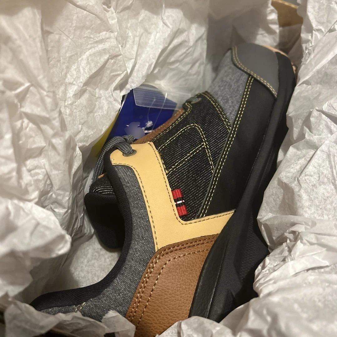 オールマイティLSⅡ11L DENIM(紐／ローカット／ワーキング)25.5cm