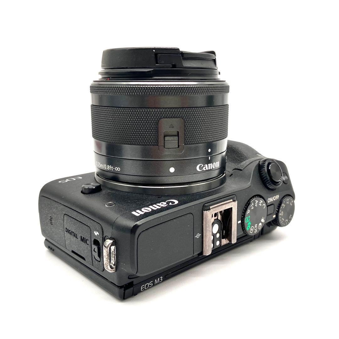 Canon EOS M3 ブラック　15-45mmレンズセット