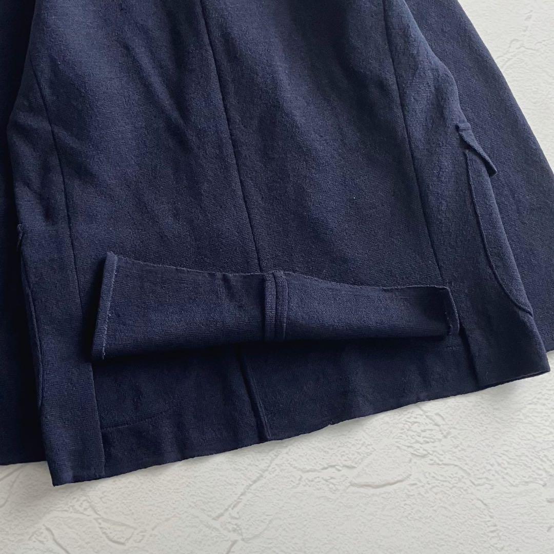 【極美品】ロベルトコリーナ シップス ウール ニット ダブルジャケット 金ボタン