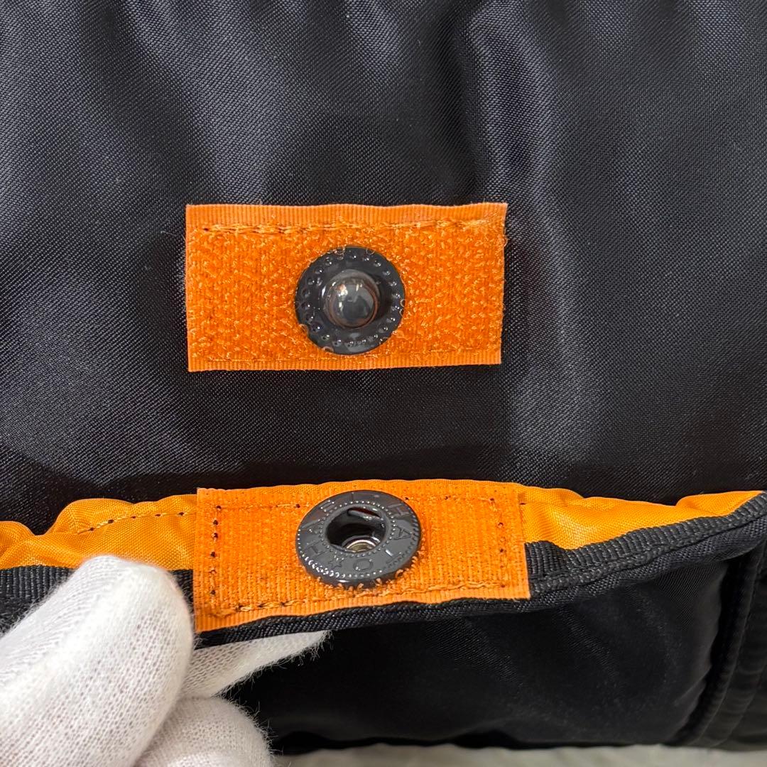 美品 ポーター PORTER タンカー ミニボストン S ブラック