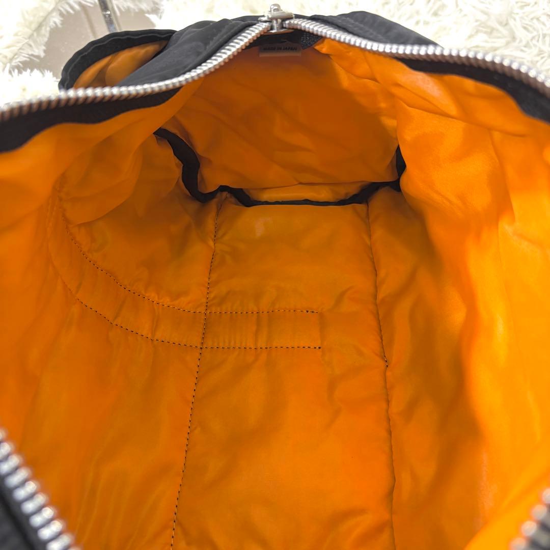 美品 ポーター PORTER タンカー ミニボストン S ブラック