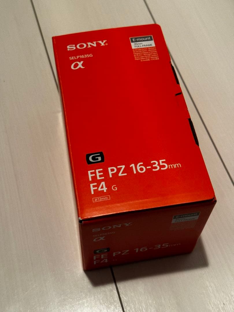 ☆美品☆ SONY FE PZ 16-35mm F4 G SELP1635G