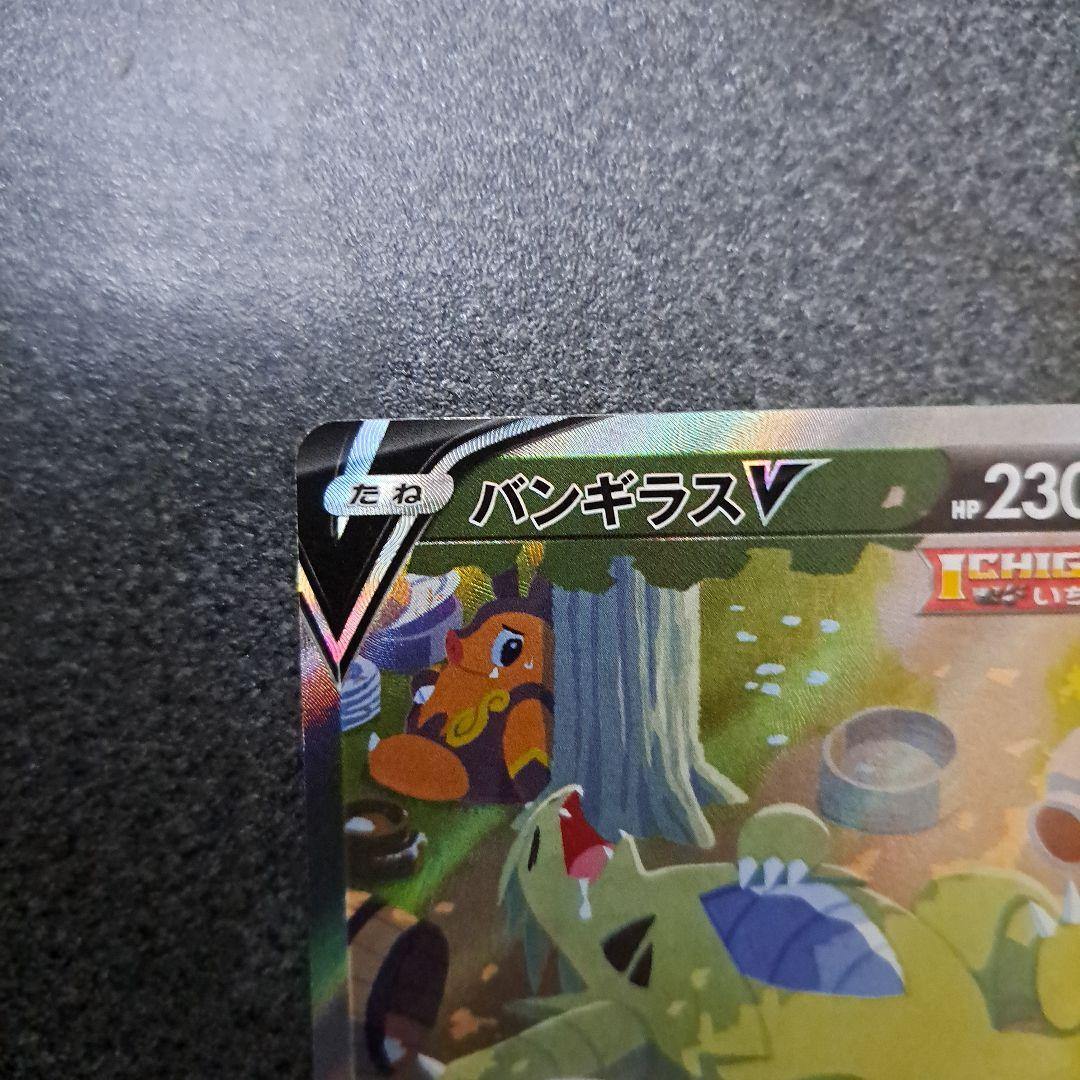 バンギラスV SR S5I マスタードいちげきのかた　HR S5I 　返品不可