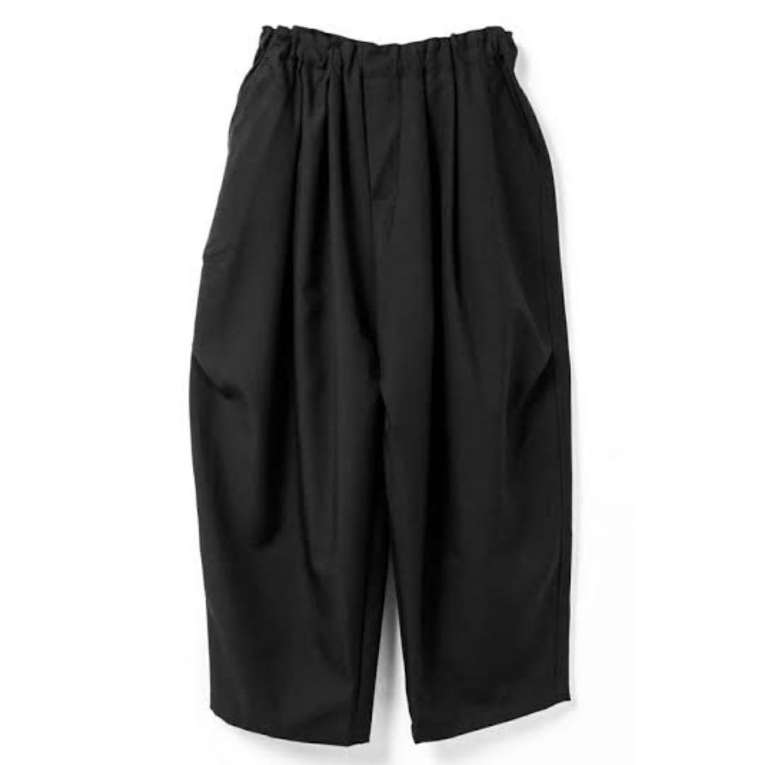 mizuiro ind ワイドカーゴパンツ ミズイロインド 黒 極美品