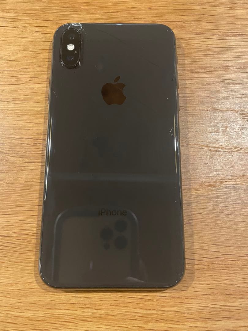 iPhone X + iFaceケース　64G SIMロック解除済
