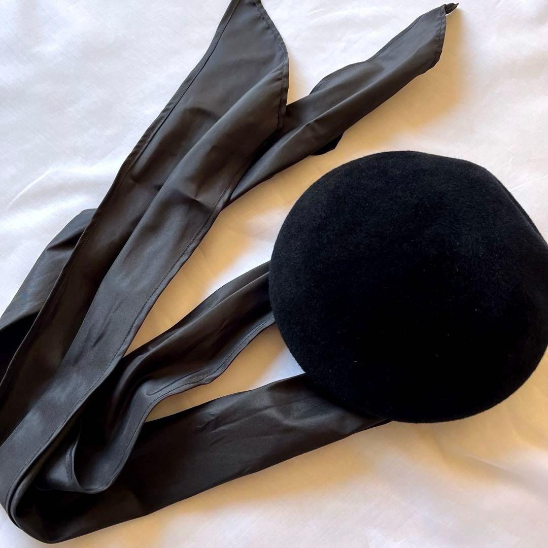 Sugri ミニベレー帽　ファーベロア