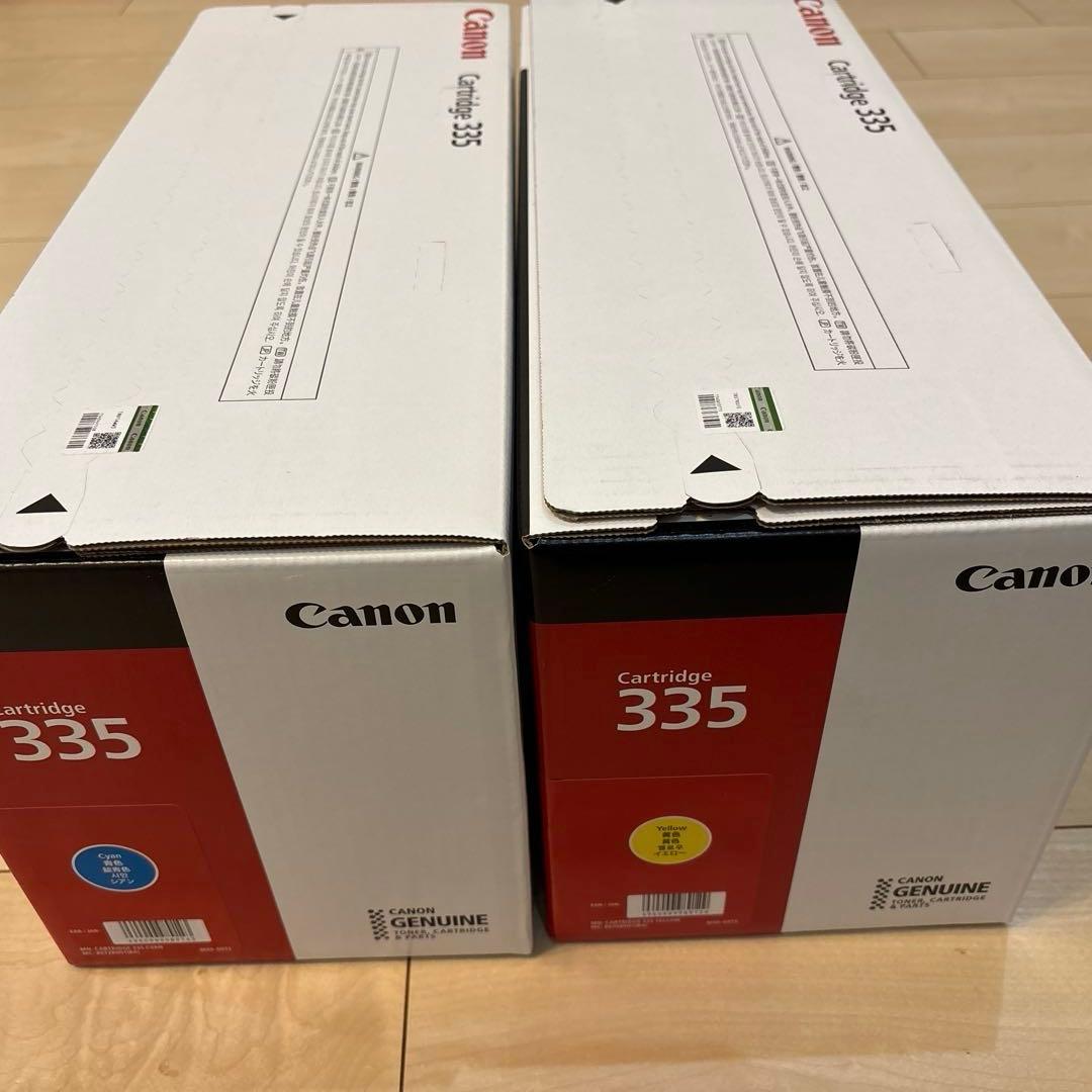 Canon Cartridge 335 トナーカートリッジ シアン　イエロー