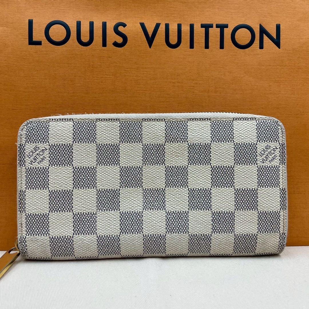 【美品】ルイヴィトン ダミエ アズール ジッピー 長財布 箱・保存袋付き♪