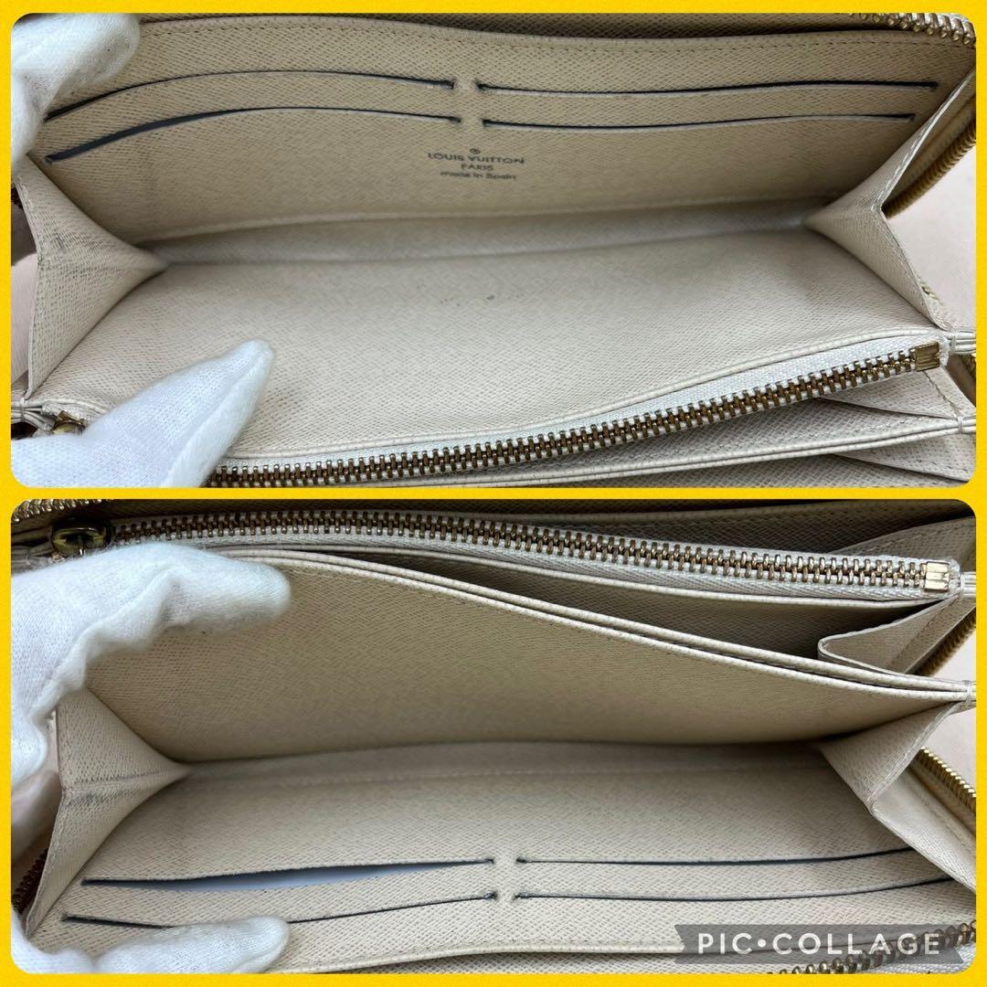 【美品】ルイヴィトン ダミエ アズール ジッピー 長財布 箱・保存袋付き♪