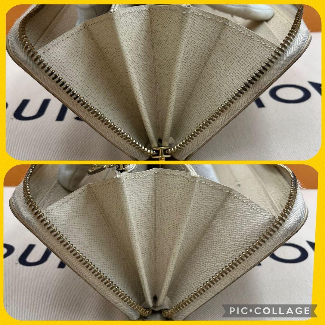 【美品】ルイヴィトン ダミエ アズール ジッピー 長財布 箱・保存袋付き♪