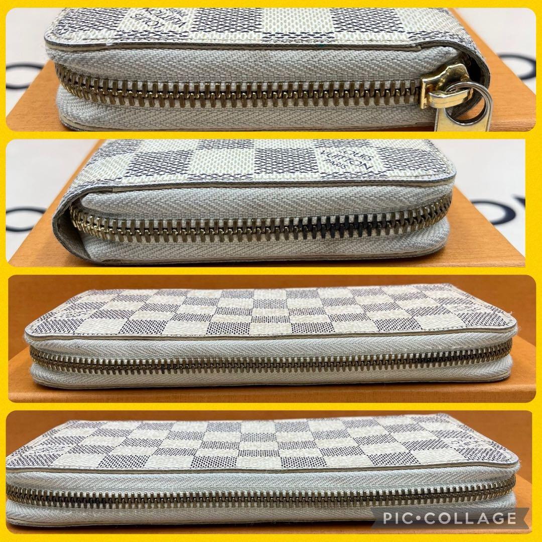 【美品】ルイヴィトン ダミエ アズール ジッピー 長財布 箱・保存袋付き♪