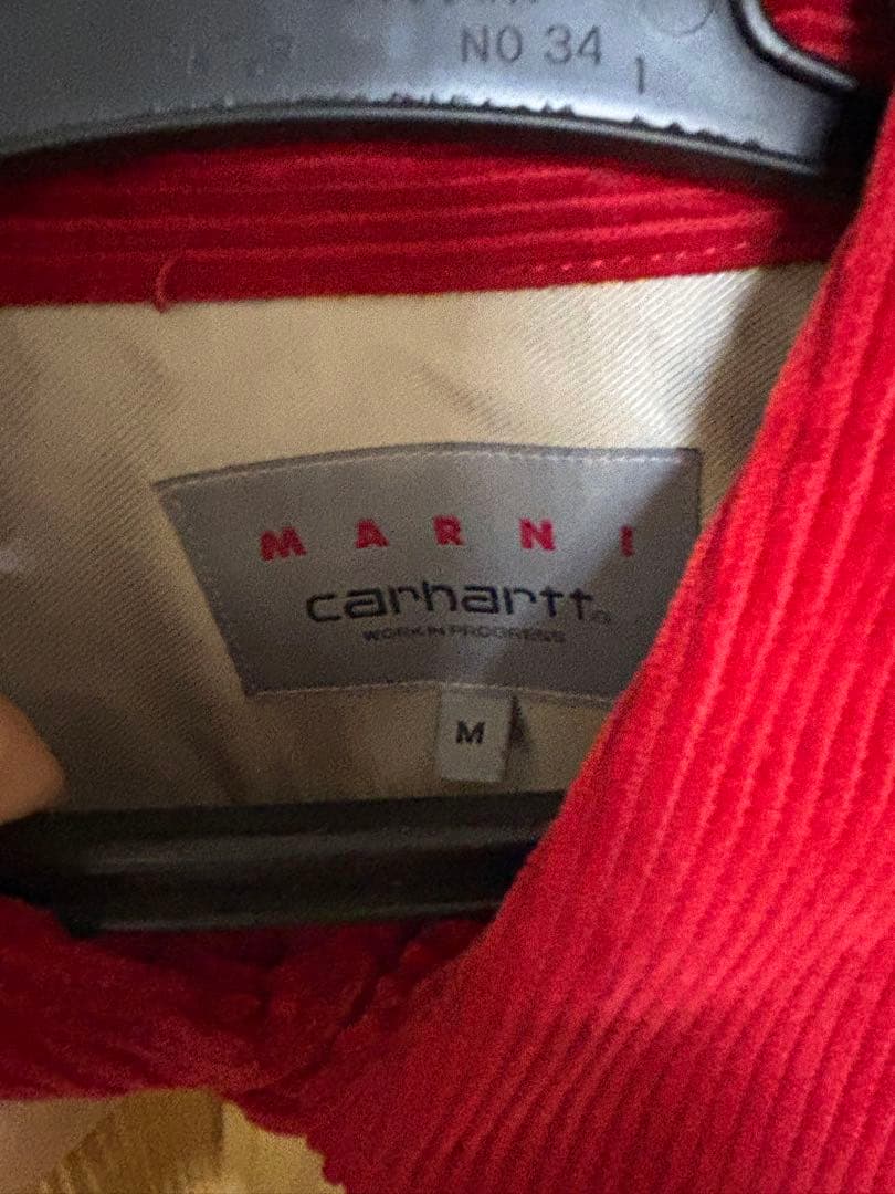 Marni carharrt コラボ　シャツ　ブルゾン　サイズM