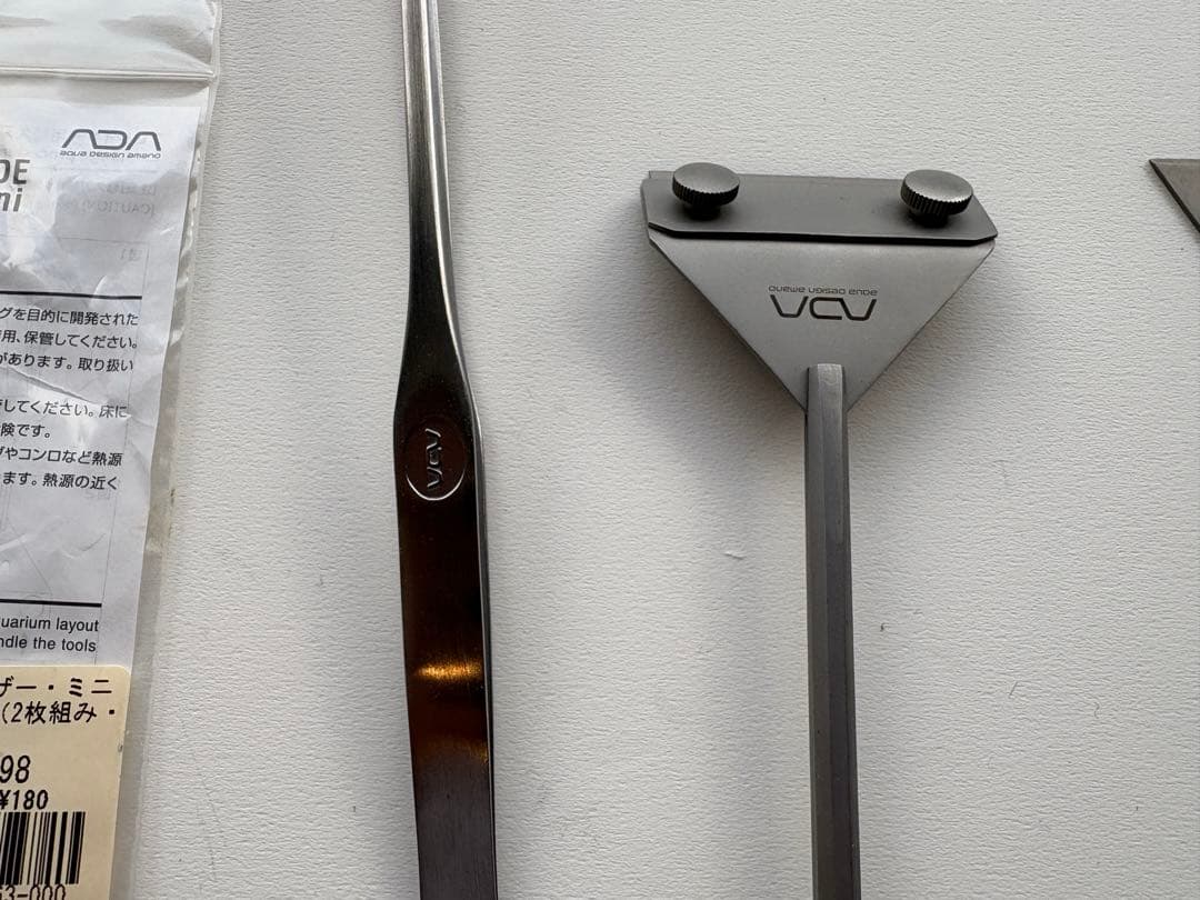 ADA ピンセット レイザー サンドフラッター, DOOA シザー　まとめて