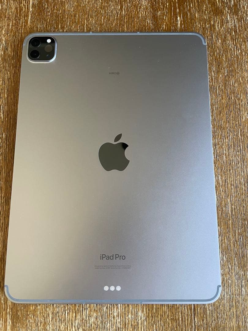 【iPadPro11】（第4世代）Wi-Fi + Cellular 256GB