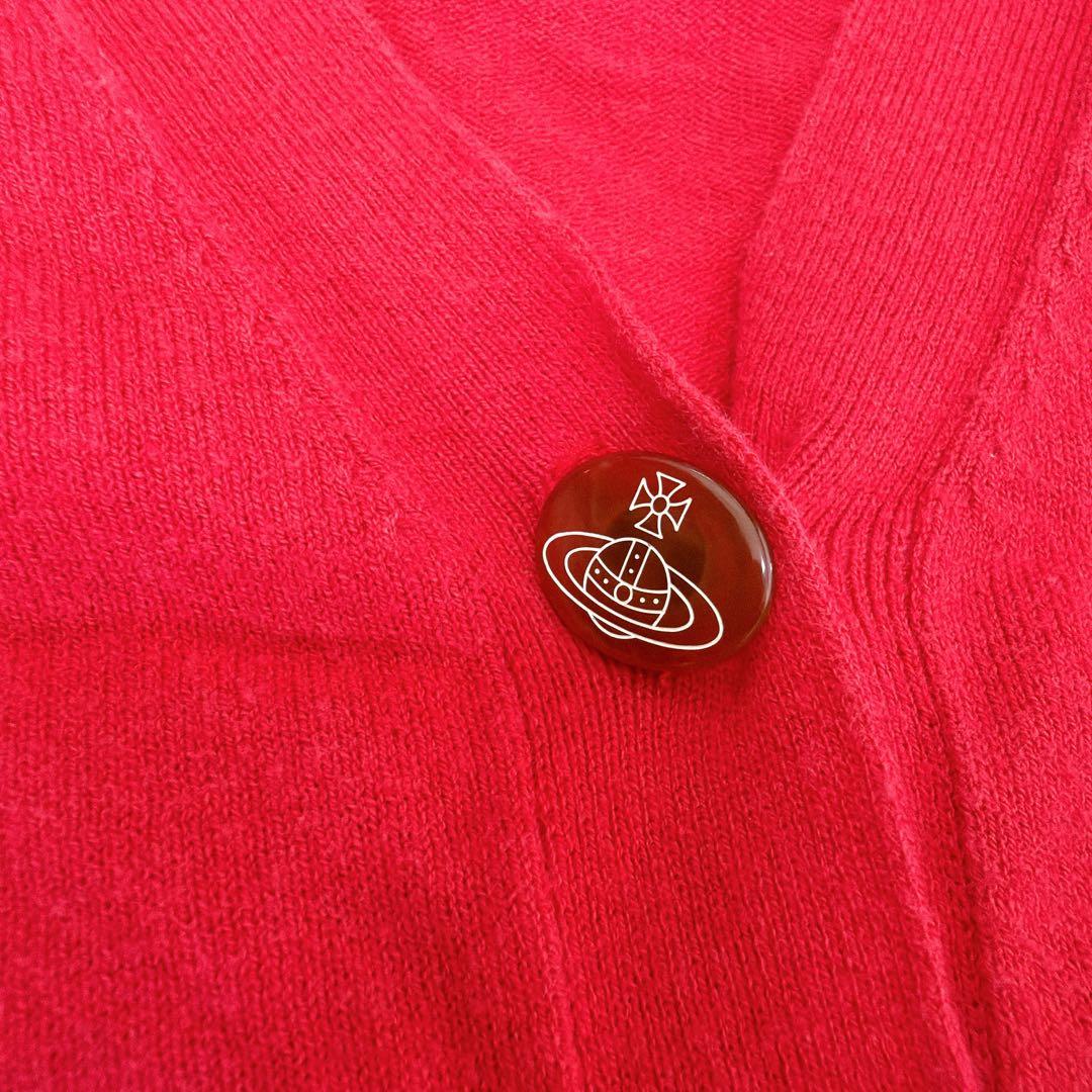 【希少】ヴィヴィアンウエストウッドレッドレーベル　コットン　オーブ　カーディガン